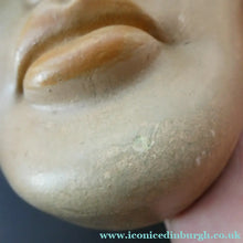Load image into Gallery viewer, Art Deco 1930s Wall Mask G. Leonardi Hollywood Glamour Marlene Dietrich Style Portrai
