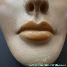 Load image into Gallery viewer, Art Deco 1930s Wall Mask G. Leonardi Hollywood Glamour Marlene Dietrich Style Portrai
