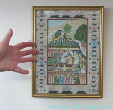 Load image into Gallery viewer, Original Vintage Indian Miniature Watercolour Painting
