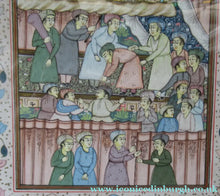 Load image into Gallery viewer, Original Vintage Indian Miniature Watercolour Painting
