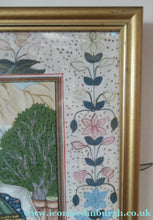 Load image into Gallery viewer, Original Vintage Indian Miniature Watercolour Painting
