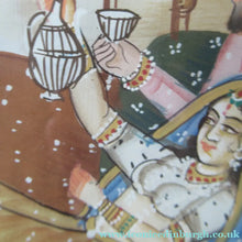 Load image into Gallery viewer, Original Vintage Indian Miniature Watercolour Painting

