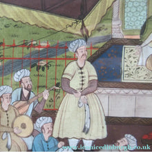 Load image into Gallery viewer, Original Vintage Indian Miniature Watercolour Painting on Silk
