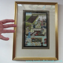 Load image into Gallery viewer, Original Vintage Indian Miniature Watercolour Painting on Silk
