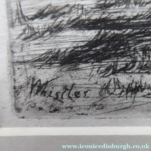 Load image into Gallery viewer, Whistler Etching and Drypoint Greenwich Part 1859 Signed
