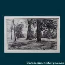Load image into Gallery viewer, Original WHISTLER Etching. Greenwich Park (1859). Signed in the plate. Rare Second State Impression
