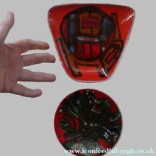 Load image into Gallery viewer, PAIR of 1970s Poole DELPHIS Dishes. Both Abstract Designs by Carol Cutler
