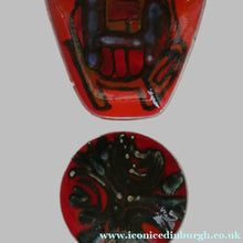 Load image into Gallery viewer, PAIR of 1970s Poole DELPHIS Dishes. Both Abstract Designs by Carol Cutler
