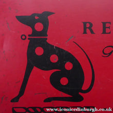 Load image into Gallery viewer, PAIR of Art Deco Style 1950s REEVES GREYOUND Pastel Tins &amp; Some Contents
