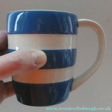 Load image into Gallery viewer, Pair of Contemporary CLASSIC TG Green CORNISHWARE Coffee Mugs
