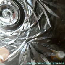 Load image into Gallery viewer, Pair of EDINBURGH CRYSTAL Small Wine OBAN Glasses. SIGNED Height 5 inches
