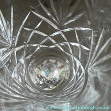 Load image into Gallery viewer, Pair of EDINBURGH CRYSTAL Small Wine OBAN Glasses. SIGNED Height 5 inches
