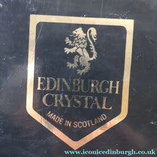 Load image into Gallery viewer, Pair of EDINBURGH CRYSTAL Small OBAN White Wine Glasses. SIGNED Height 4 5/8 inches
