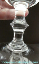 Load image into Gallery viewer, PAIR of Edinburgh Crystal Large Goblets. ED 134 PATTERN 6 1/2inches
