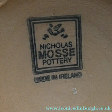 Load image into Gallery viewer, PAIR of Large Irish Ceramic Mugs by Nicholas Mosse. Spongeware Red Apples Design
