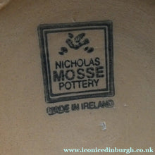Load image into Gallery viewer, PAIR of Large Irish Ceramic Mugs by Nicholas Mosse. Spongeware Red Apples Design

