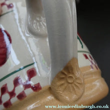 Load image into Gallery viewer, PAIR of Large Irish Ceramic Mugs by Nicholas Mosse. Spongeware Red Apples Design
