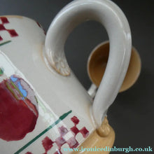 Load image into Gallery viewer, PAIR of Large Irish Ceramic Mugs by Nicholas Mosse. Spongeware Red Apples Design
