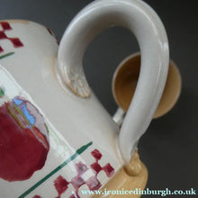 Load image into Gallery viewer, PAIR of Large Irish Ceramic Mugs by Nicholas Mosse. Spongeware Red Apples Design
