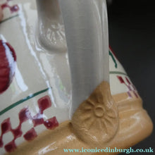 Load image into Gallery viewer, PAIR of Large Irish Ceramic Mugs by Nicholas Mosse. Spongeware Red Apples Design
