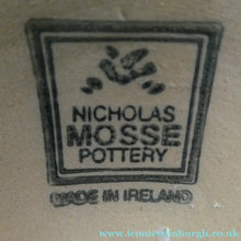 Load image into Gallery viewer, PAIR of Large Irish Ceramic Mugs by Nicholas Mosse. Spongeware Red Apples Design
