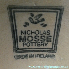 Load image into Gallery viewer, PAIR of Large Irish Ceramic Mugs by Nicholas Mosse. Spongeware Red Apples Design
