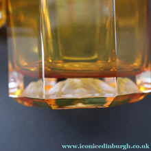 Load image into Gallery viewer, PAIR: Rosenthal Versace MEDUSA Limiere Rhapsody Amber Whisky Glasses
