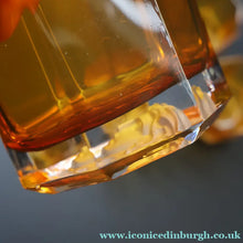 Load image into Gallery viewer, PAIR: Rosenthal Versace MEDUSA Limiere Rhapsody Amber Whisky Glasses
