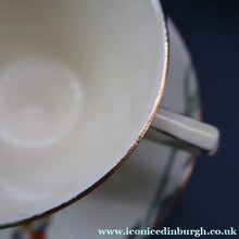 Load image into Gallery viewer, PAIR OF Royal Cauldron Clare de Lune. Lidded Cups, Saucers and Side Plate
