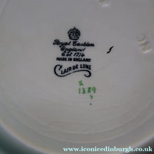 Load image into Gallery viewer, PAIR OF Royal Cauldron Clare de Lune. Lidded Cups, Saucers and Side Plate
