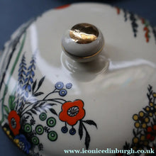 Load image into Gallery viewer, PAIR OF Royal Cauldron Clare de Lune. Lidded Cups, Saucers and Side Plate
