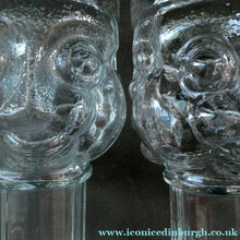 Load image into Gallery viewer, 1960s Lars Hellsten Swedish Glass Skruf Pair Beer Man Glasses
