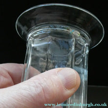 Load image into Gallery viewer, 1960s Lars Hellsten Swedish Glass Skruf Pair Beer Man Glasses
