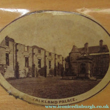 Load image into Gallery viewer, Pair of Victorian Mauchline Ware Boxes. Hollyrood Palace and Falkland Palace
