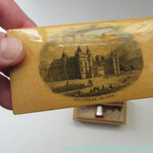Load image into Gallery viewer, Pair of Victorian Mauchline Ware Boxes. Hollyrood Palace and Falkland Palace
