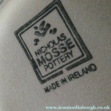 Load image into Gallery viewer, PAIR of Smaller Irish Ceramic Mugs by Nicholas Mosse. Spongeware Tulips Design
