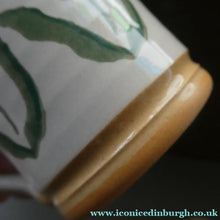 Load image into Gallery viewer, PAIR of Smaller Irish Ceramic Mugs by Nicholas Mosse. Spongeware Tulips Design
