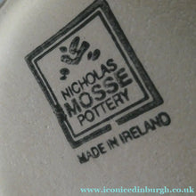 Load image into Gallery viewer, PAIR of Smaller Irish Ceramic Mugs by Nicholas Mosse. Spongeware Tulips Design
