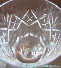 Load image into Gallery viewer, 1950s Edinburgh Crystal Wine Glasses Lochiel
