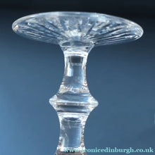 Load image into Gallery viewer, PAIR OF Vintage Edinburgh Crystal LARGE Water (or Red Wine) Goblet.  STAR OF EDINBURGH Pattern. 7 1/4 inches
