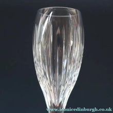 Load image into Gallery viewer, Pair of Vintage Edinburgh Crystal Tall CHAMPAGNE Flute Glasses. SYMPHONY PATTERN. 8 1/2 inches 
