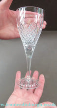 Load image into Gallery viewer, Edinburgh Crystal Millemmium Large Wine Glasses Etched Mark
