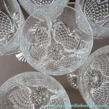 Load image into Gallery viewer, Edinburgh Crystal Millemmium Large Wine Glasses Etched Mark
