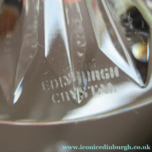 Load image into Gallery viewer, Edinburgh Crystal Millemmium Large Wine Glasses Etched Mark
