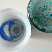 Load image into Gallery viewer, PAIR of Vintage ISLE OF WIGHT Slender Cylinder Vases. 5 1/4 inches in height
