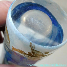 Load image into Gallery viewer, PAIR of Vintage ISLE OF WIGHT Slender Cylinder Vases. 5 1/4 inches in height
