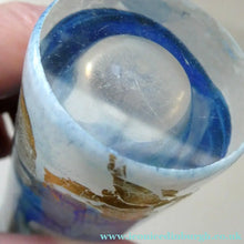 Load image into Gallery viewer, PAIR of Vintage ISLE OF WIGHT Slender Cylinder Vases. 5 1/4 inches in height
