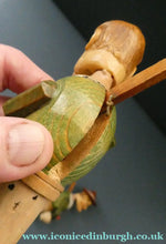 Load image into Gallery viewer, PAIR of Vintage Mid-Century Italiam ANRI Articulated Wooden Bottle Stoppers. - Vintage Bottle Stopper
