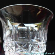 Load image into Gallery viewer, PAIR of Vintage WEBB CRYSTAL Large Liqueur Glasses. Height 4 1/4 inches (5 Pairs Available) - VINTAGE CRYSTAL GLASSES
