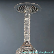 Load image into Gallery viewer, PAIR Vintage Edinburgh Crystal LARGE Red Wine Goblets. Fabulous KING JAMES Pattern. 8 1/2 inches (Code B)
